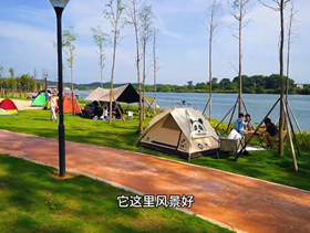 “五一”假期露營進(jìn)行時！